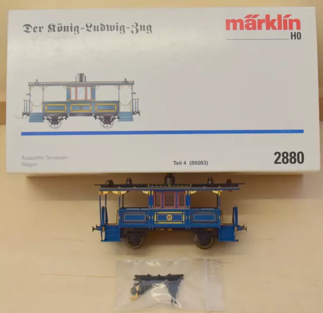 Märklin +++ 2880 +++ KLZ, Aussichts-Terrassen-Wagen """BASTELN"""