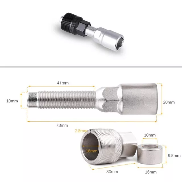 Outil fiable de retrait de manivelle de vélo pour des performances et une durab