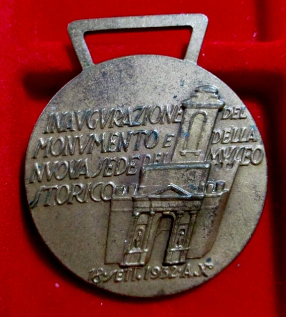 Bersaglieri medaglia Inaugurazione Monumento Museo Storico 1932