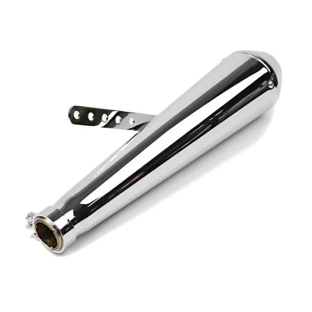 Echappement Cafe Racer Cone pour Victory Kingpin chrome