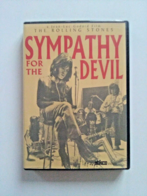 "The Rolling Stones Sympathy For The Devil" Jean Luc Godard, DVD