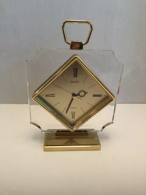 Seiko vintage alarm table clock