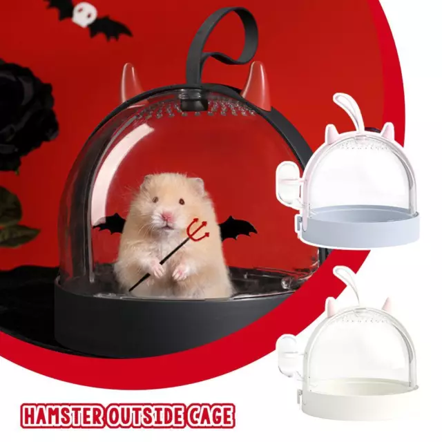 Gabbia da viaggio per criceti, gabbia per animali domestici portatile, custodia$