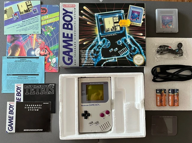 nintendo gameboy classic dmg-01 IMBALLO ORIGINALE CIB