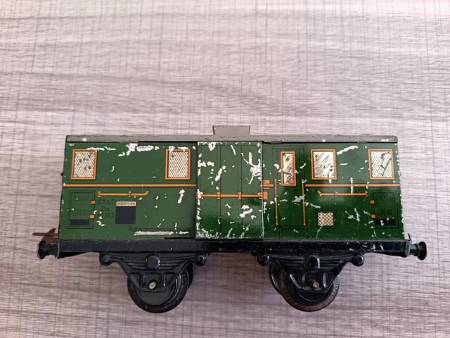 B28- 120 Hornby Wagon Tombereau Avec Vigie | B28 120