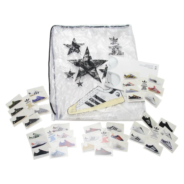 ADIDAS SUPERSTAR 35TH Anniversary Collectors Book and Stickers 35.00 -  PicClick UK