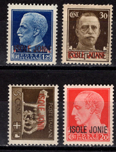 Italy Greece 1941 Mnh Ionian Islands Occupation Isole Jonie 1939 1940 1942 1943