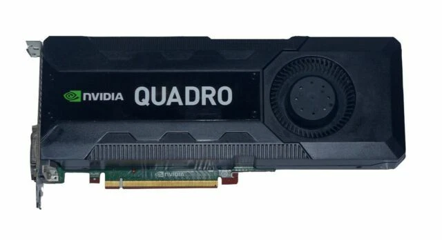 NVIDIA Quadro K5000 4GB DDR5 16 PCI Express Dual Slot Professional Graphic Video