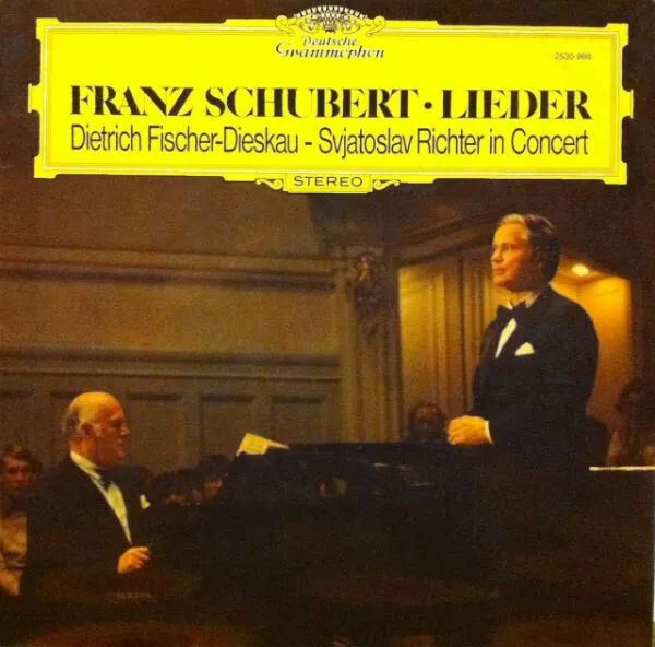 Franz Schubert, Dietrich Fischer-Dieskau - Svjatosl LP Vinyl Scha