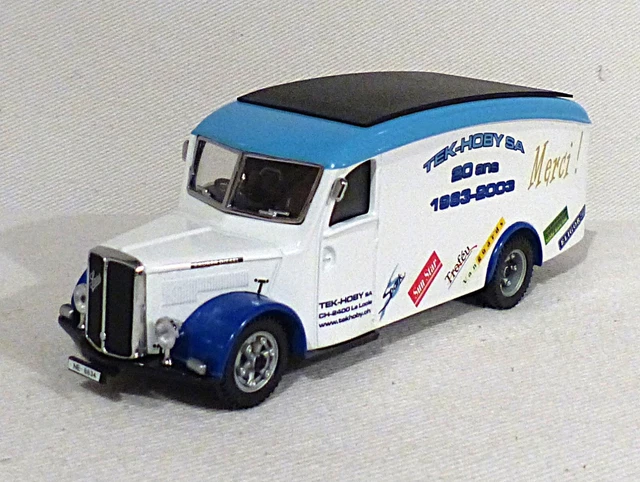Miniature Tek-Hoby 5311 - Bus Saurer 3CT1D Chasse-neige Suisse - Échelle 1/50