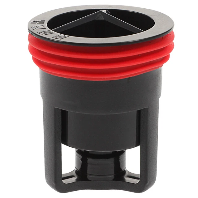 Scarico a pavimento in bagno tubo di risciacquo scarico doccia scarico a pavimento black PVC