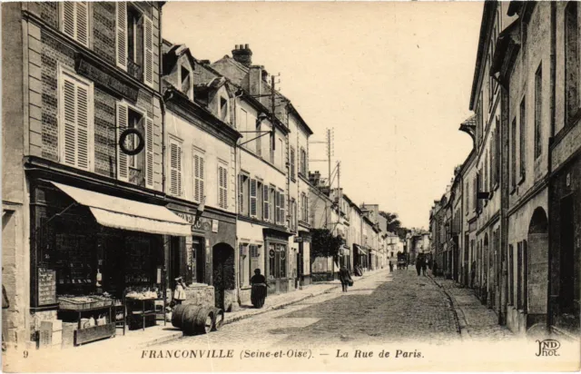 CPA Franconville La Rue de Paris FRANCE (1330963)