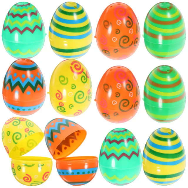 12 Pcs Ostereier Eierbanderole Ostern Fillable Easter Eggs Einstellen