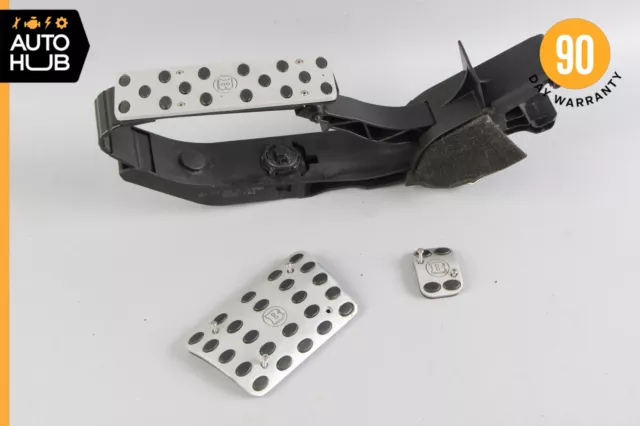 02-09 Mercedes W203 C32 CLK500 Gas Parking Brake Pedal Accelerator Set of 3