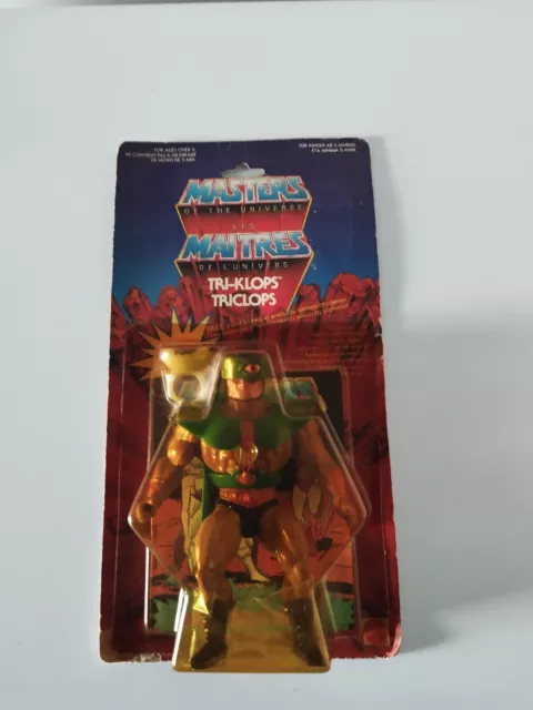 Tri-klops Triklops Triclops Masters of the universe European Vintage MOTU Rare