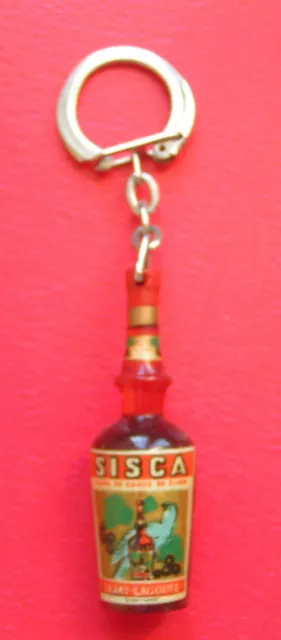 Sisca Blackcurrant Cream - Old Advertising Key Door - Alcohol - Keychain