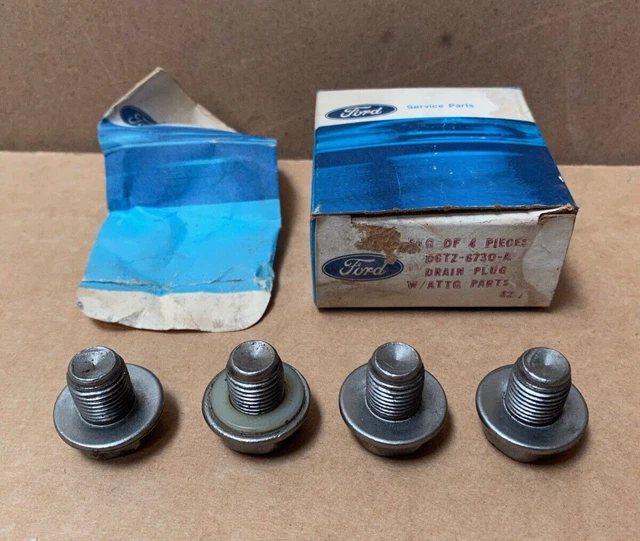 NOS FORD MUSTANG Bronco Truck Oil Pan Drain Plug and Gasket D6TZ6730A
