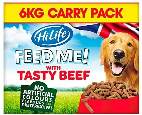Hi life dry dog food top