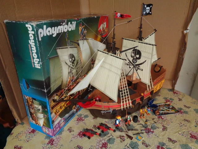 PLAYMOBIL REF: 5135 Grand Bateau Pirate Avec Boite EUR 60,00 - PicClick FR