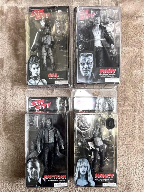 Sin City Action Figure by NECA 4 figure set
