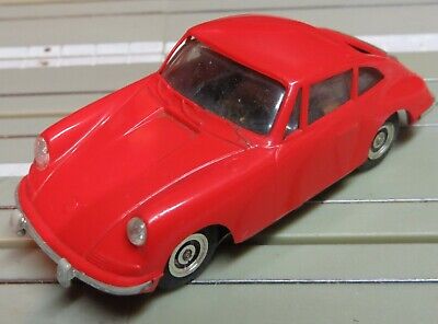 AMS Faller Ams Porsche 911 Avec Moteur D'Armature Plate JU305 60er Ans Jouet 