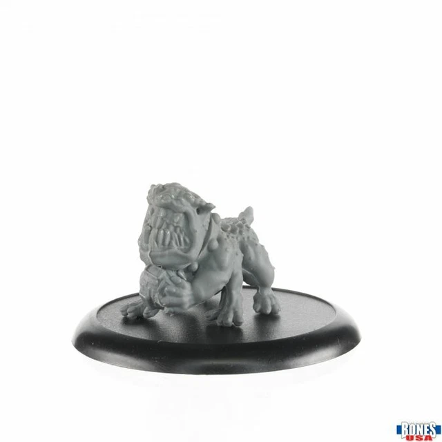 Figurine Résine Reaper Bones Elf Adept Figurine Saproling Warrior - Série Bones De Reaper Miniatures - Taille 35mm 77495 Reaper Bones - Foto 5