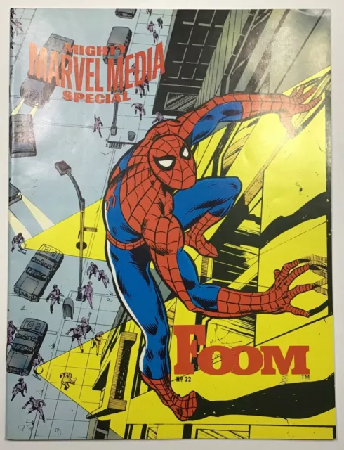 FOOM #22 (Marvel Comics 1978) SPIDER-MAN (FN/VF) RARE LOW PRINT RUN LAST ISSUE