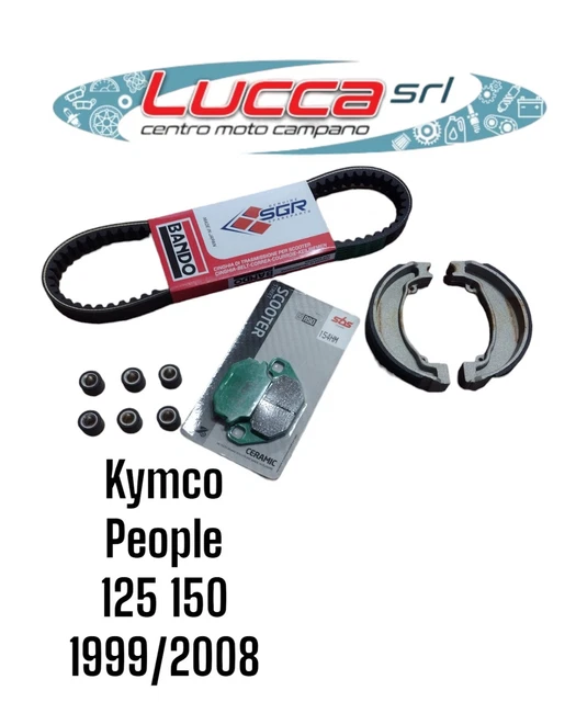 Kit Tagliando Cinghia Rulli Pastiglie Ganasce Kymco People 125 150 1999 - 2008