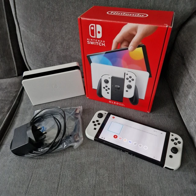 NINTENDO SWITCH OLED Model Handheld Console - 64GB -White £210.00 ...