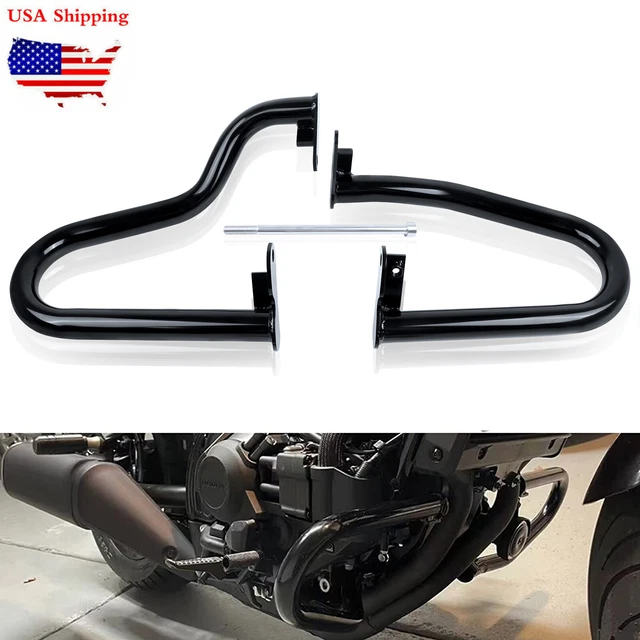 BLACK ENGINE GUARD Highway Crash Bars For Honda Rebel 1100 DCT CMX1100