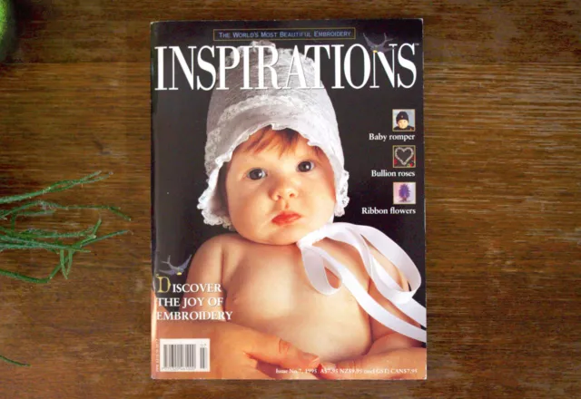 The Worlds Most Beautiful Embroidery: Inspirations Craft Magazine Issue 7 1995