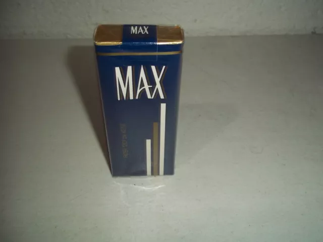 Vintage Max 120'S Cigarette Pack Empty