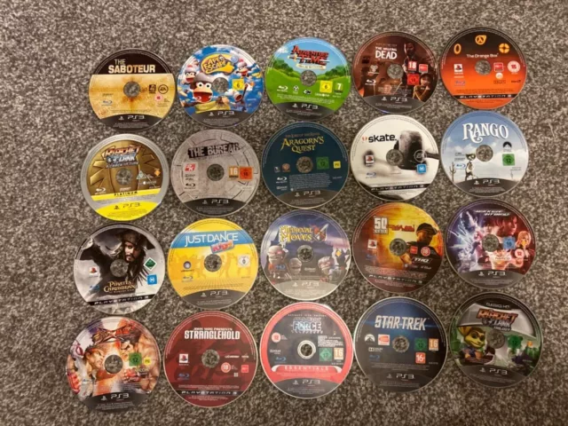 Sony Playstation 3 (PS3) Disc Only Video Games - Multi Offer Available (List 3)