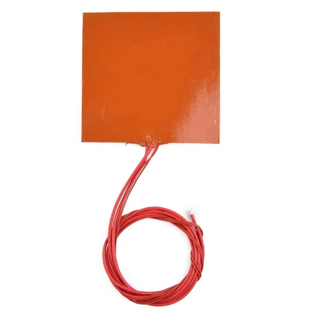 1 Silicone Chauffage Patin Tapis 100x100mm Chauffé Litre Ntc 100K Frigo Neuf