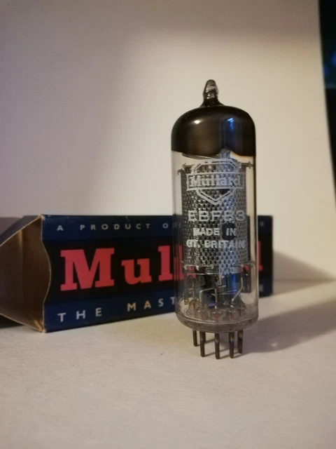 1x 6BA6 RAYTHEON Label, Vacuum tube, Valvola, Röhre, NOS NIB