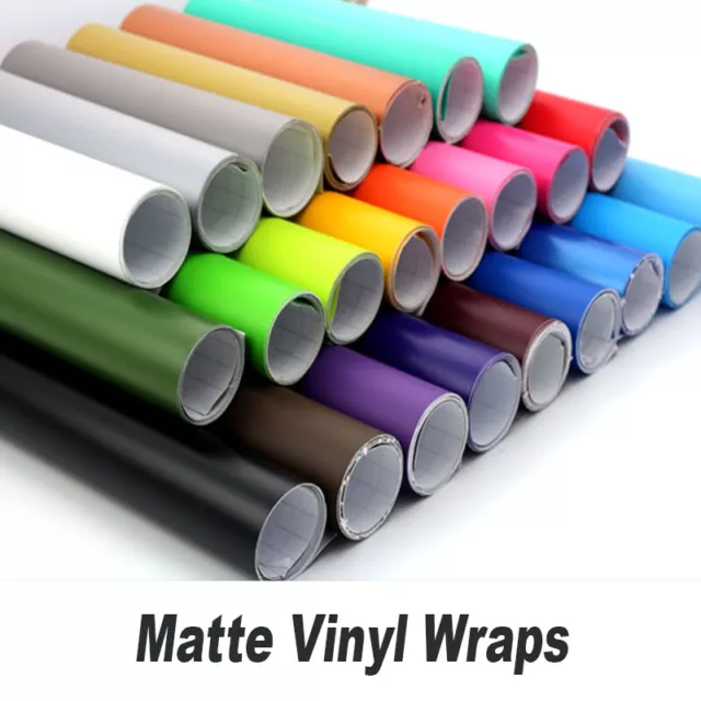 Matte satin Car Vinyl Wrap Sheet film 'Air Bubble Free' Car wrapping Sticker 3