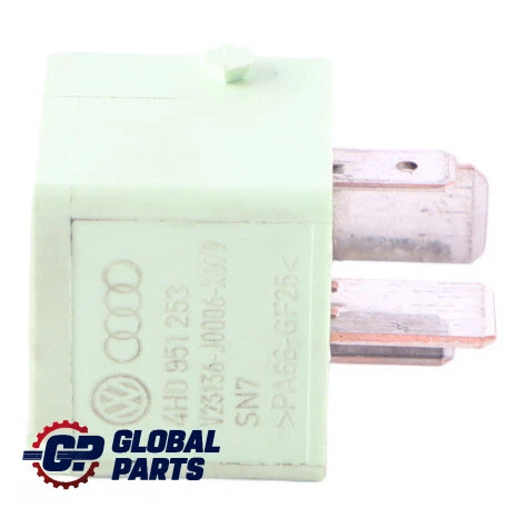 AUDI A3 8P Multi Use Control Module Relay 4 Pin Light Green Unit ...