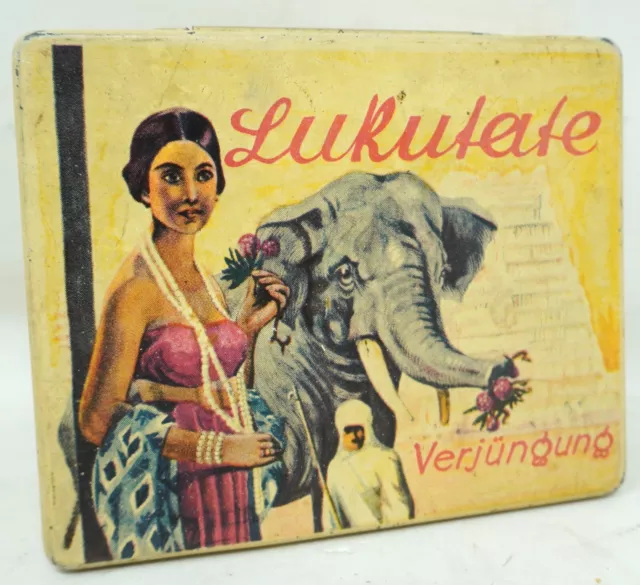 Tin Lukutate rejuvenation Willhelm Hiller Hannover VERY OLD RARE