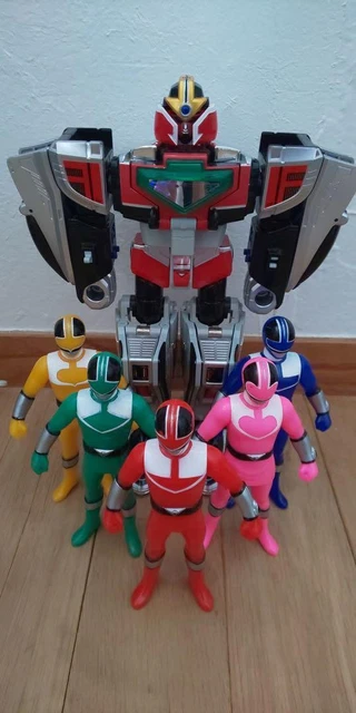 COFFRET POWER RANGERS Time Force Timeranger Time Robo et figurine en ...