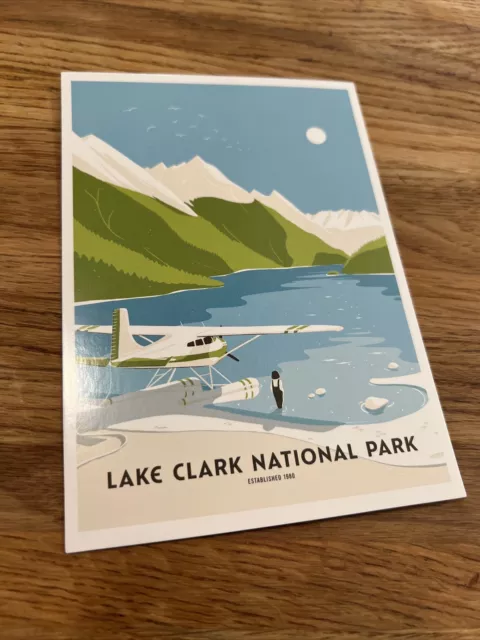 Beautiful U.S. National Parks Postcard (4x6”) - Lake Clark National Park