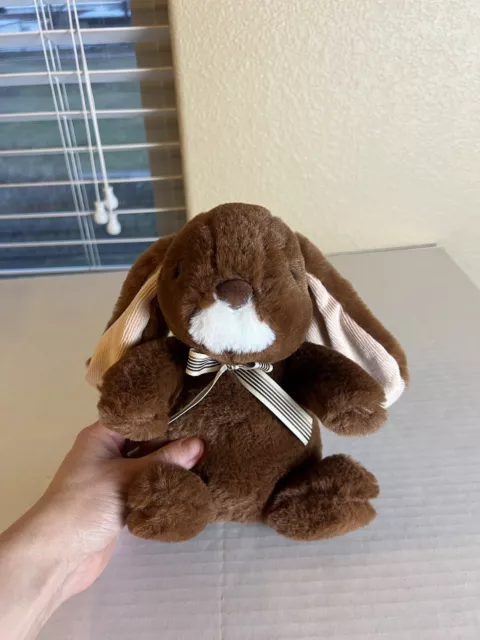 Homerbest Brown  Bunny Rabbit Plush Stuffed Animal Toy Super Soft Easter 6”