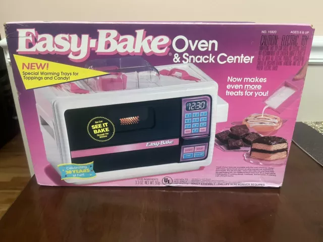 Vintage 1992 Kenner Easy Bake Oven Original Box WORKS