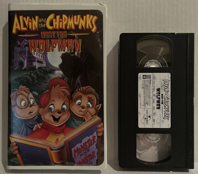 ALVIN AND THE Chipmunks Meet the Wolfman (VHS, 2000) EUR 6,71 - PicClick IT
