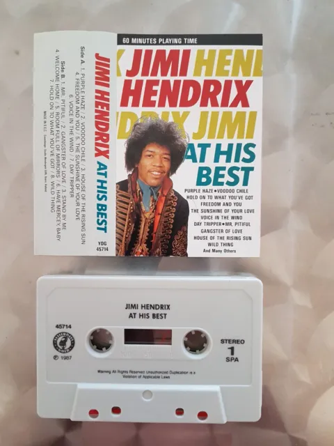 Jimi Hendrix – At His Best - Kassette