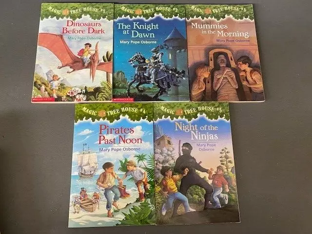 Magic Tree House Kids Chapter Books you pick 1-5, 1-10, 11-15 bundles paperback