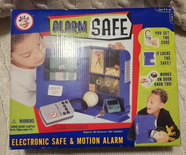 Wild Planet: Alarm Safe - Electronic Safe & Motion Alarm (Open box, never used)