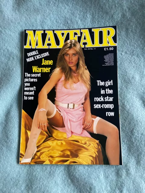 Vintage Mayfair Adult Magazine Vol 19 No 11 Men's Glamour Book