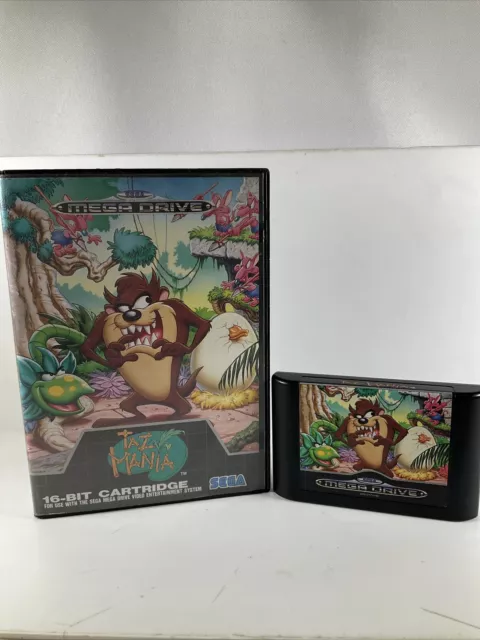 Taz-Mania - Sega Mega Lecteur - Sans Manuel- Megadrive Tazmania