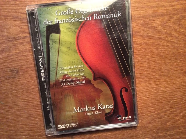 Die großen Orgelwerke der französischen Romantik [ DVD ] Markus Karas GIGOUT