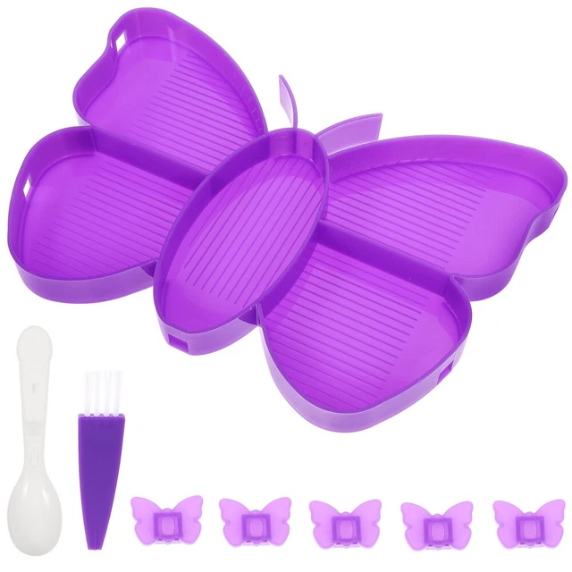 1 ensemble d'accessoires de dessin de diamant, plateau de rangement de diamant,